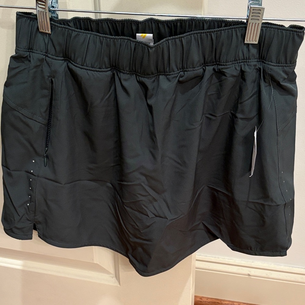 Old Navy Dark Ivy Mid-Rise StretchTech Skort -- 3-inch inseam/NWT/S - Picture 13 of 14